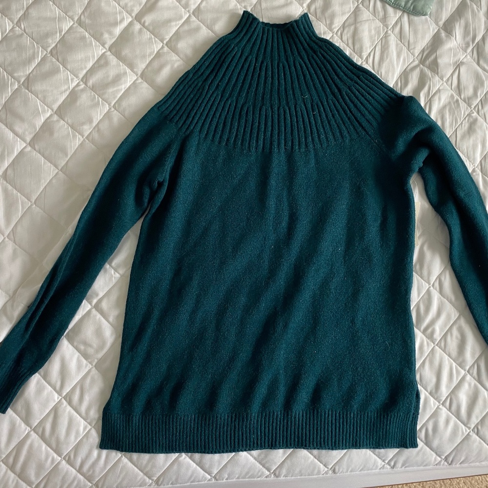 Dark turquoise  sweater Anthropologie